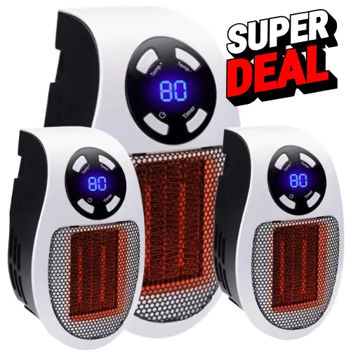Clima Mini Heater bundle showing multiple units for larger spaces